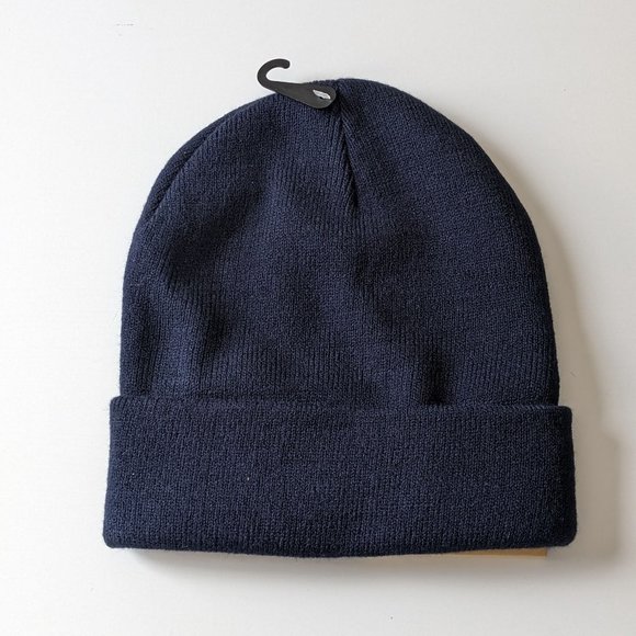 Men's Levi's® Knit Cuffed All Season Beanie - Navy - Picture 7 of 15